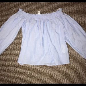 NEVER WORN Off the shoulder long sleeve